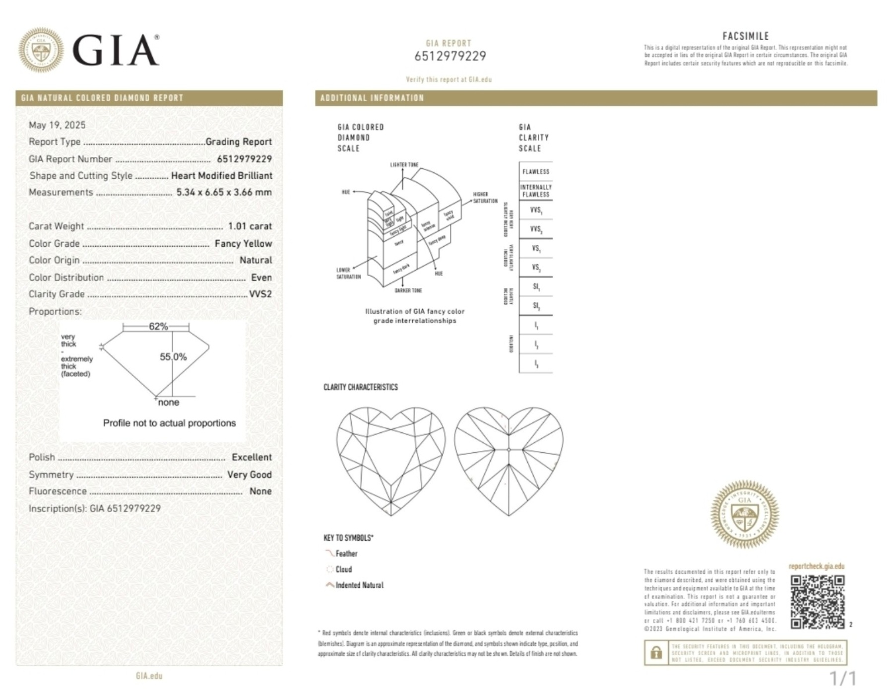 GIA 證書預覽 1