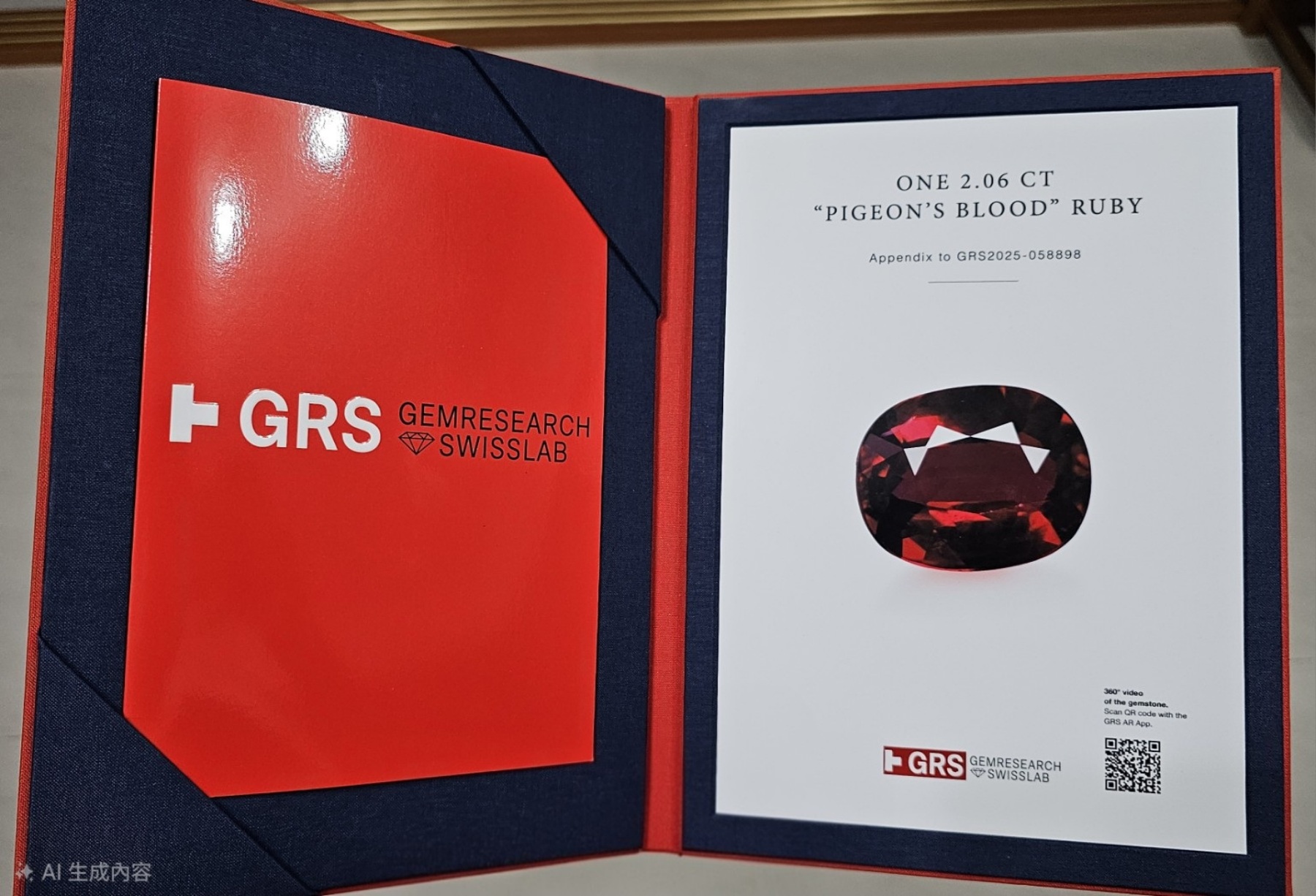 GRS 證書預覽 1