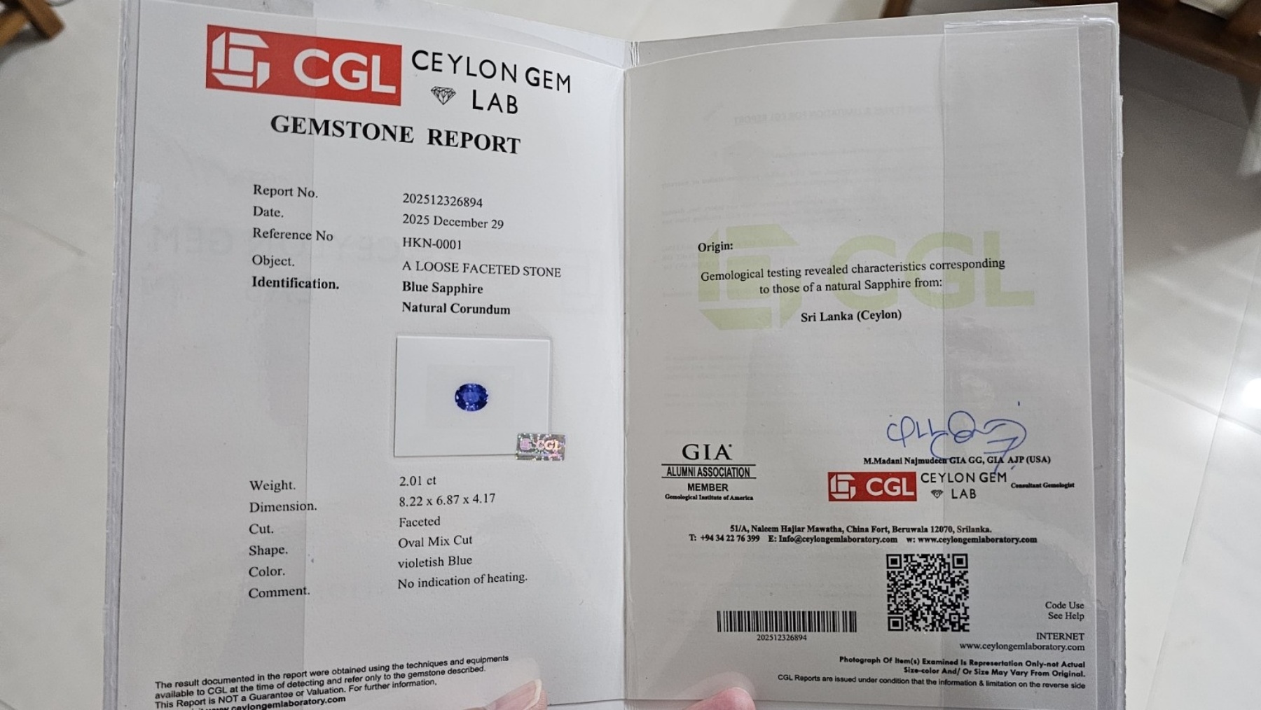 CGL 證書預覽 1