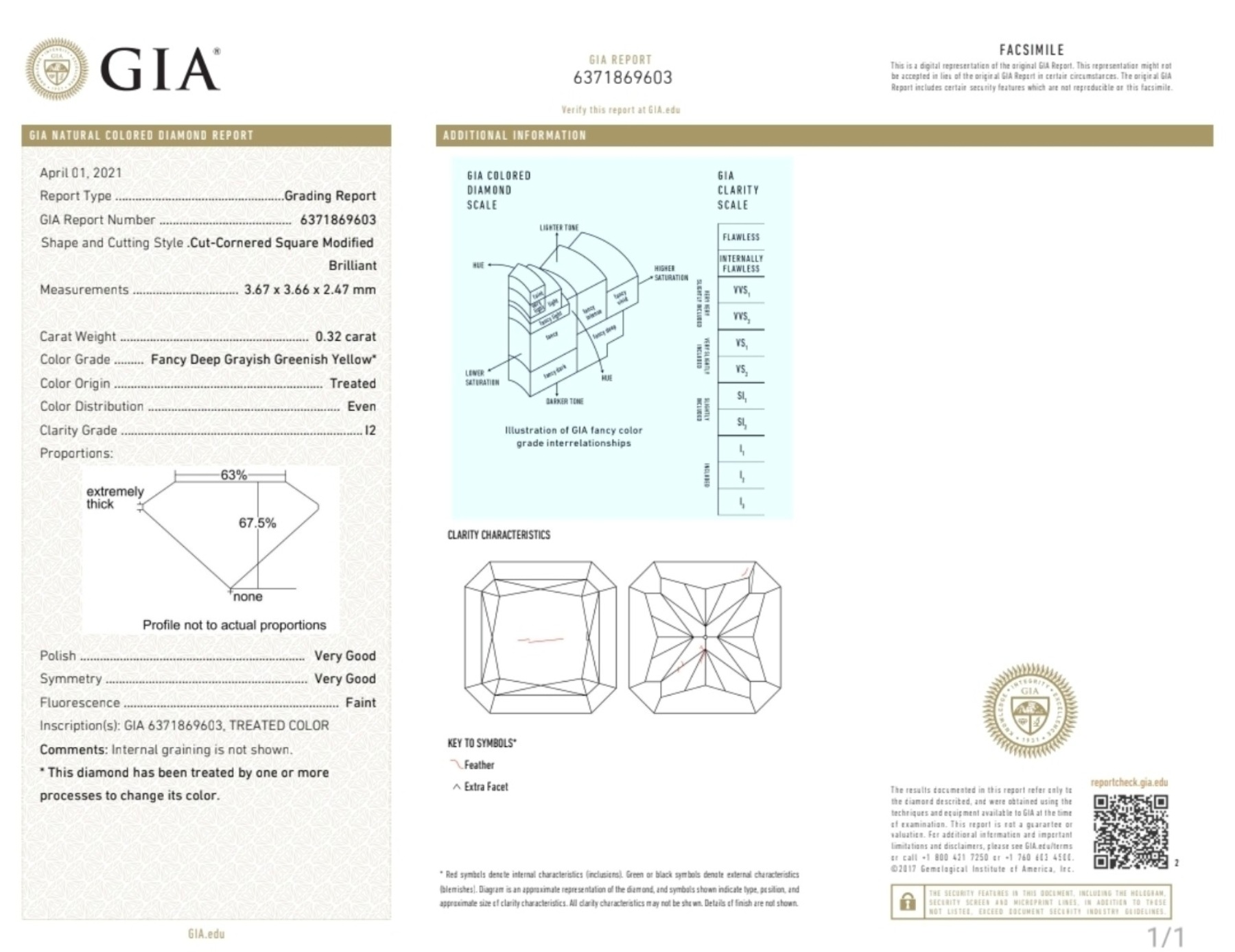 GIA 證書預覽 1