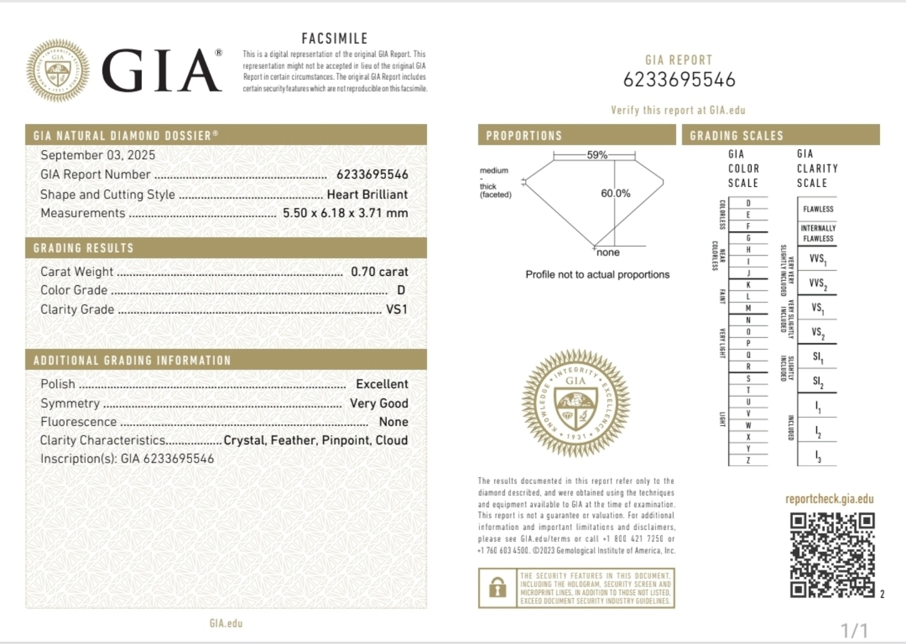 GIA 證書預覽 1