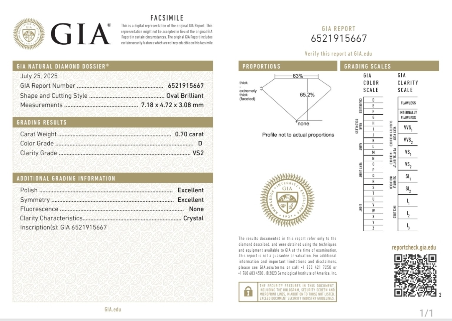 GIA 證書預覽 1