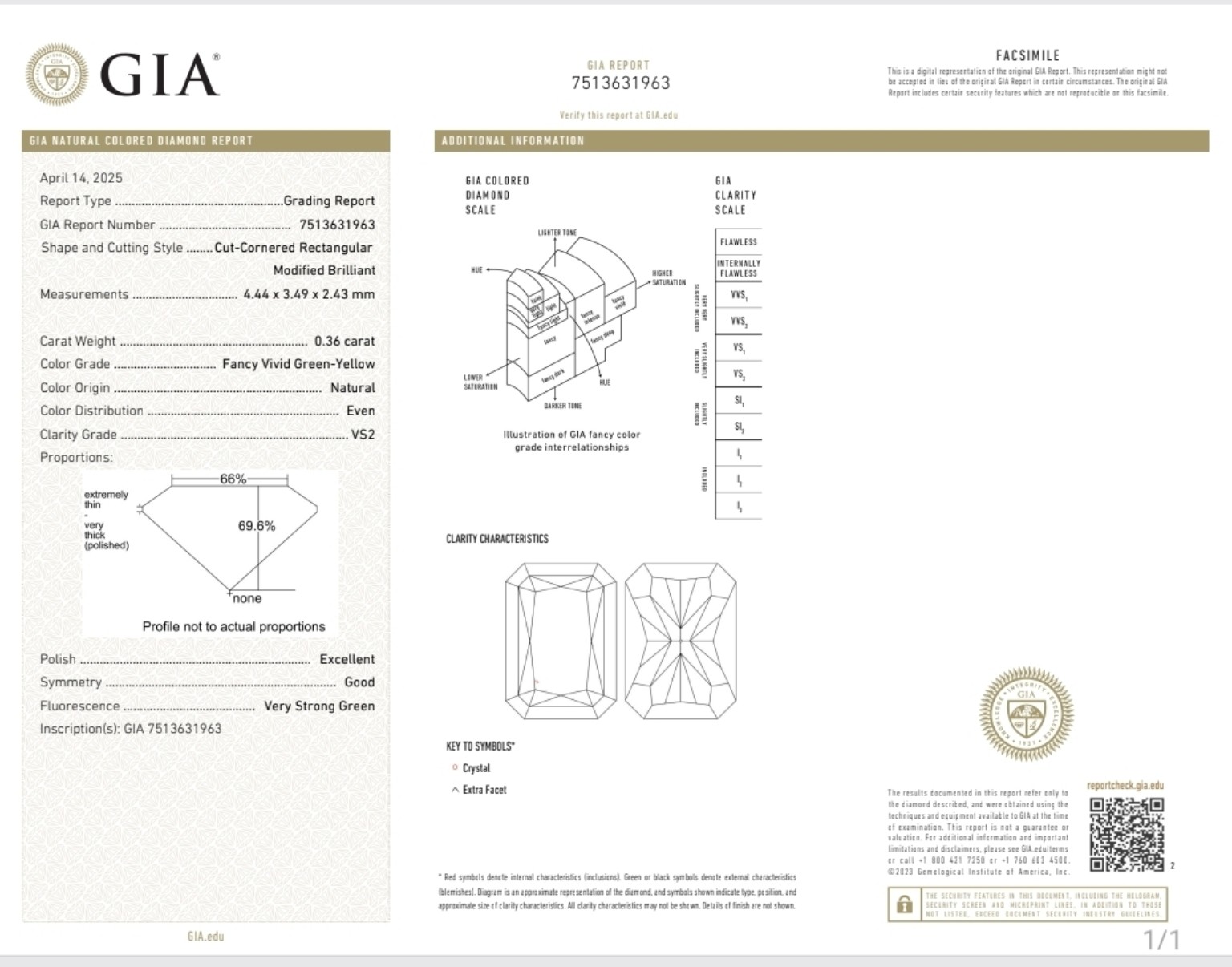 GIA 證書預覽 1