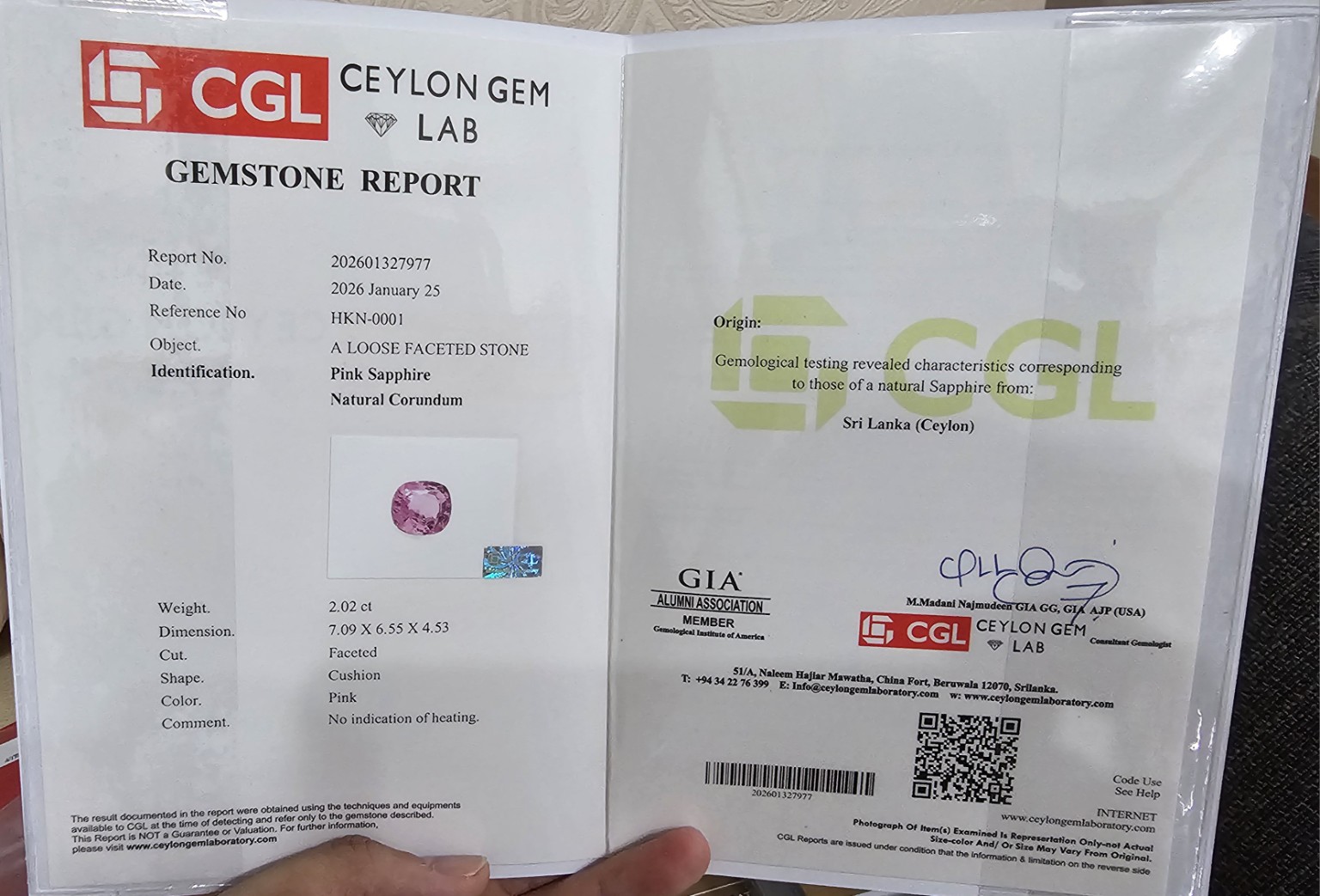 CGL 證書預覽 1